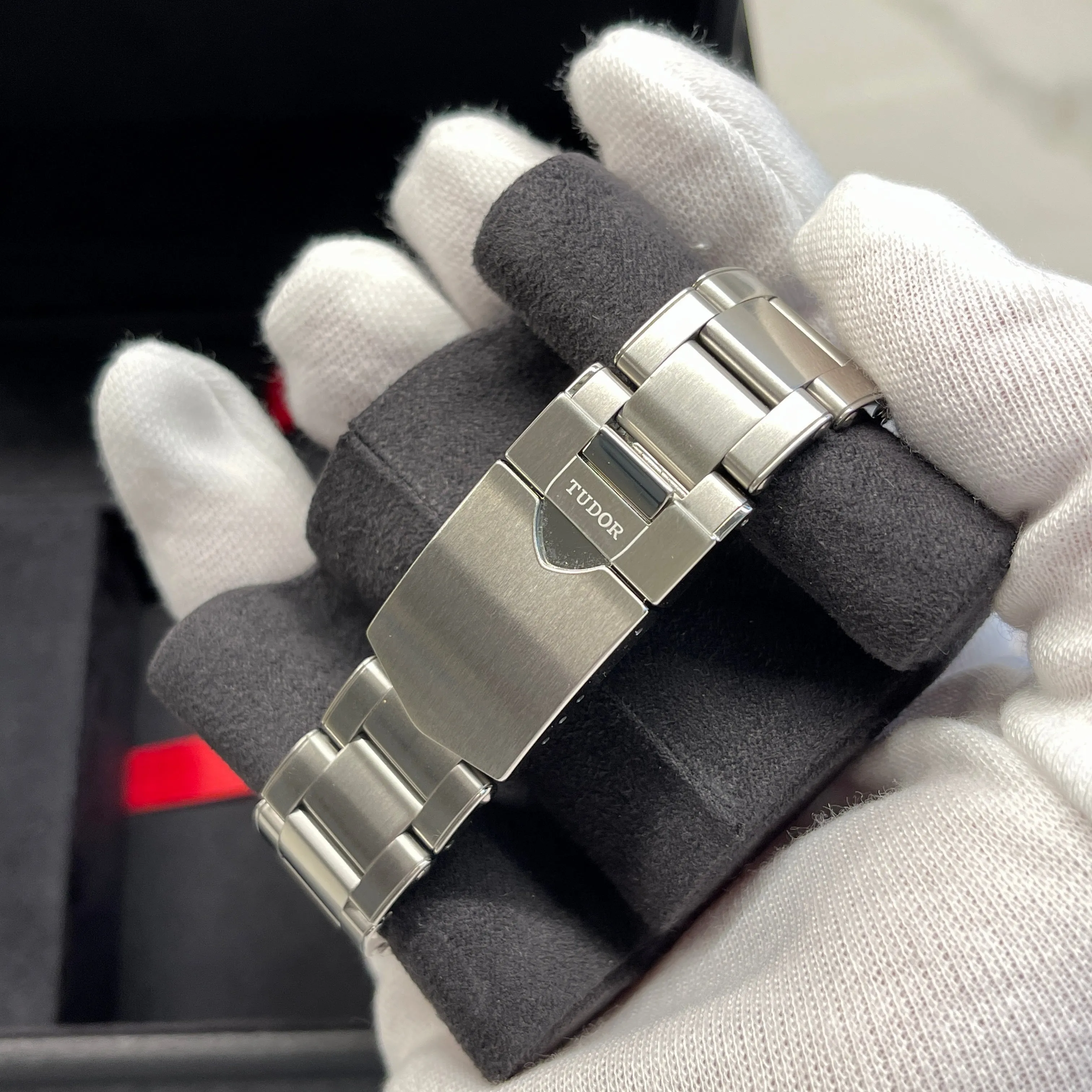 2021 Tudor Black Bay 79360N White Panda Chronograph Automatic Wristwatch Box Papers