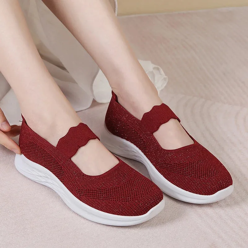 2025 Summer Women's Lightweight Walking Shoes – Breathable, Non-Slip & Comfortable | Ideal for Moms & Pregnant Women