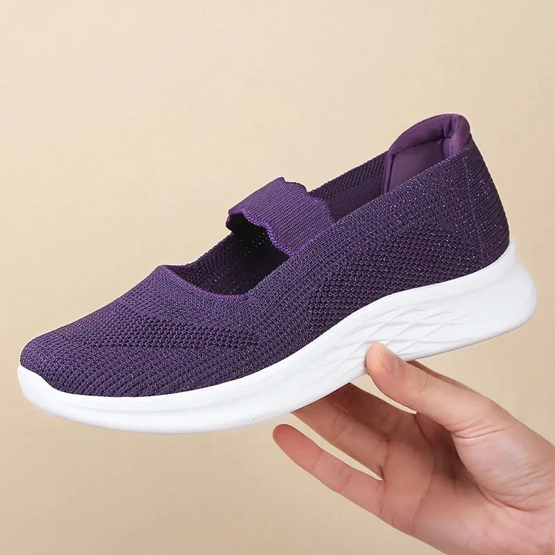 2025 Summer Women's Lightweight Walking Shoes – Breathable, Non-Slip & Comfortable | Ideal for Moms & Pregnant Women