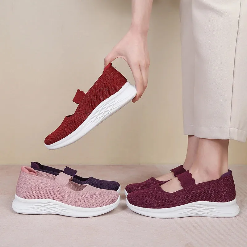 2025 Summer Women's Lightweight Walking Shoes – Breathable, Non-Slip & Comfortable | Ideal for Moms & Pregnant Women