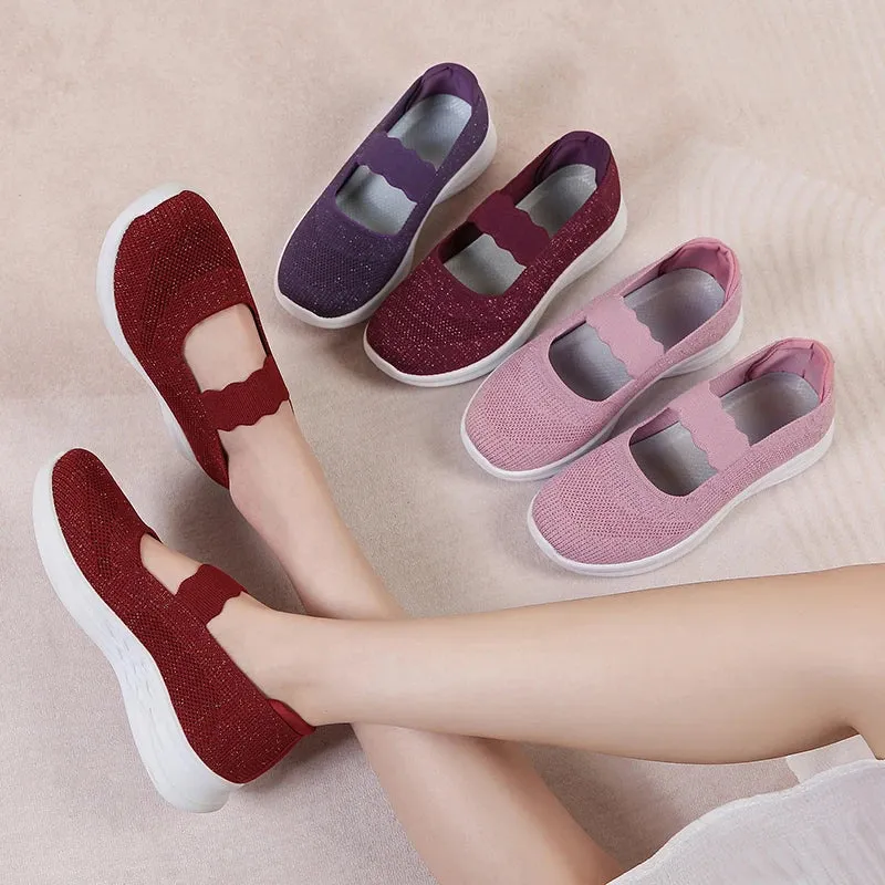 2025 Summer Women's Lightweight Walking Shoes – Breathable, Non-Slip & Comfortable | Ideal for Moms & Pregnant Women