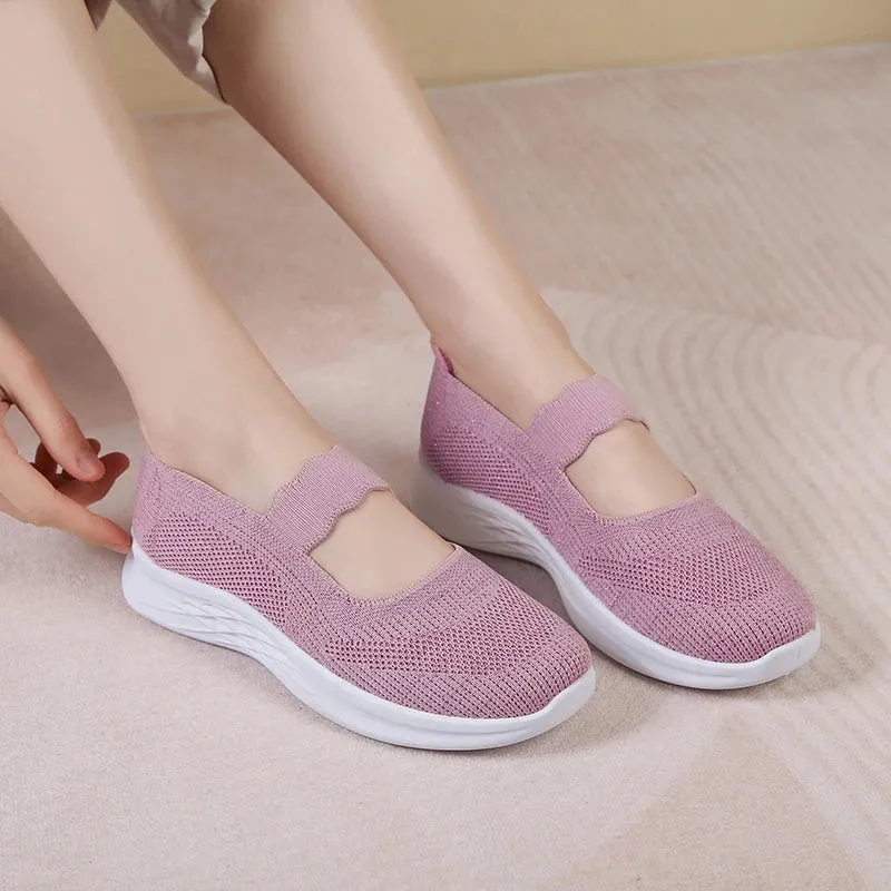 2025 Summer Women's Lightweight Walking Shoes – Breathable, Non-Slip & Comfortable | Ideal for Moms & Pregnant Women