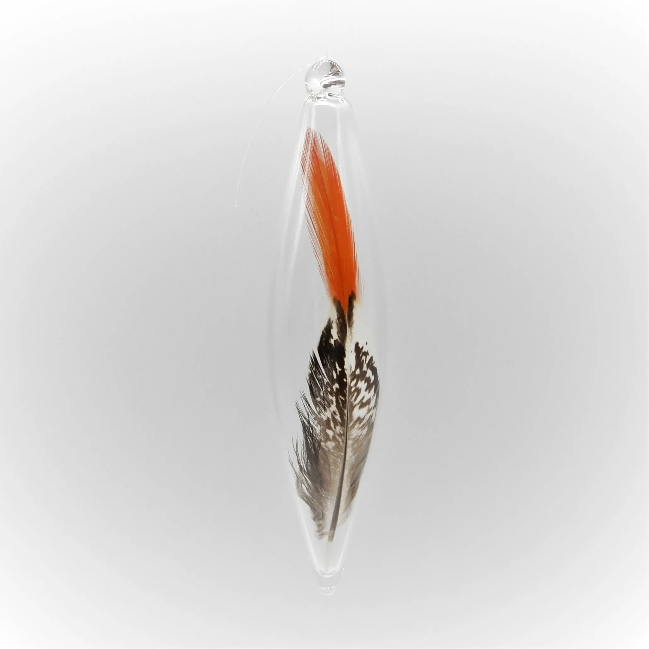 6" Feather Ornament