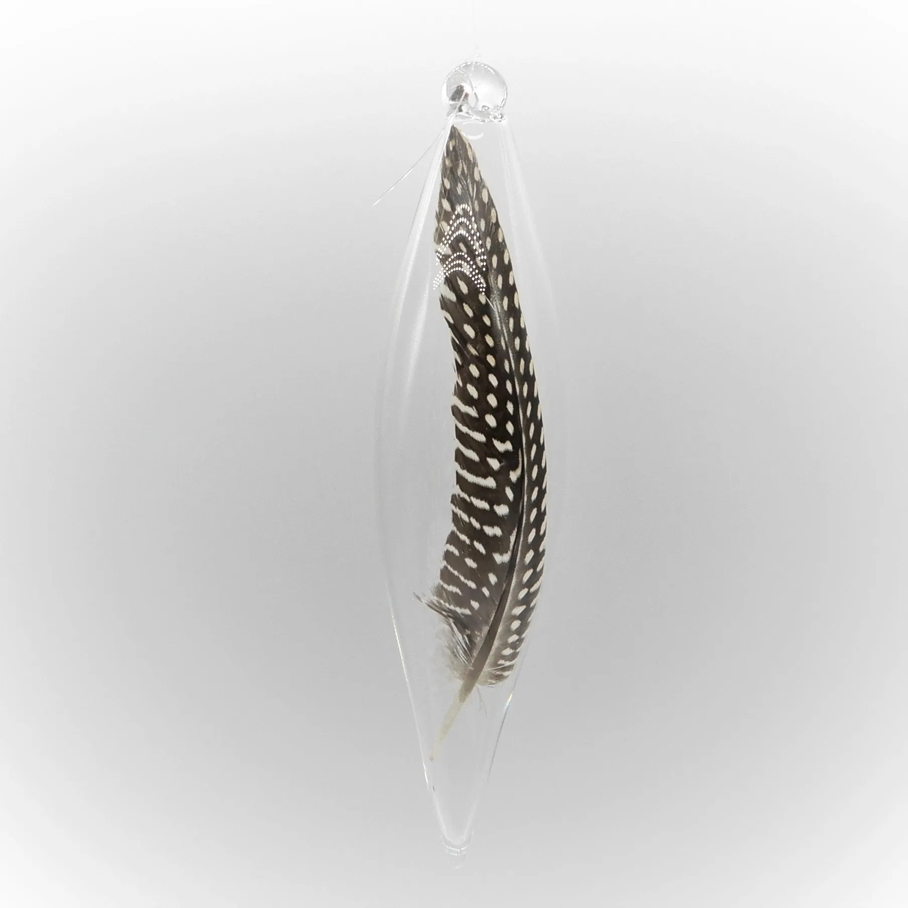 6" Feather Ornament