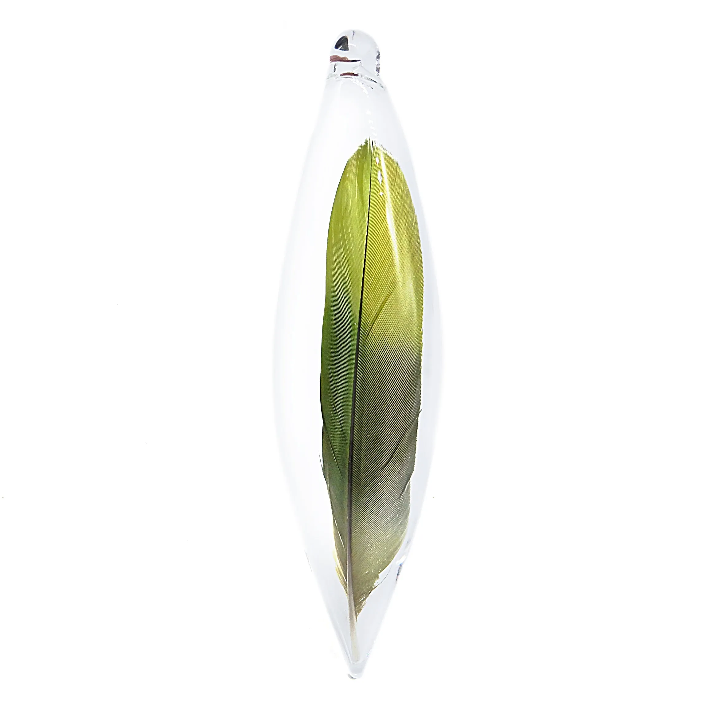 6" Feather Ornament