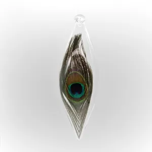6" Feather Ornament