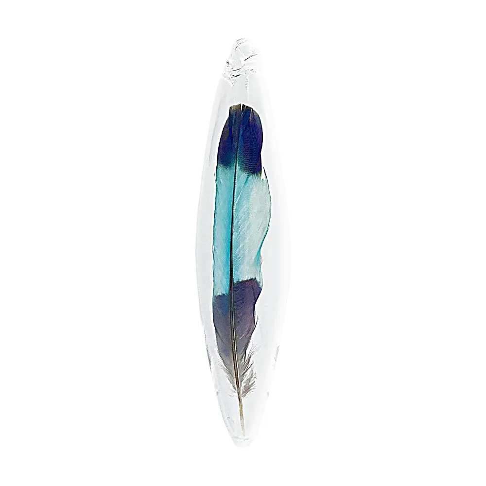 6" Feather Ornament
