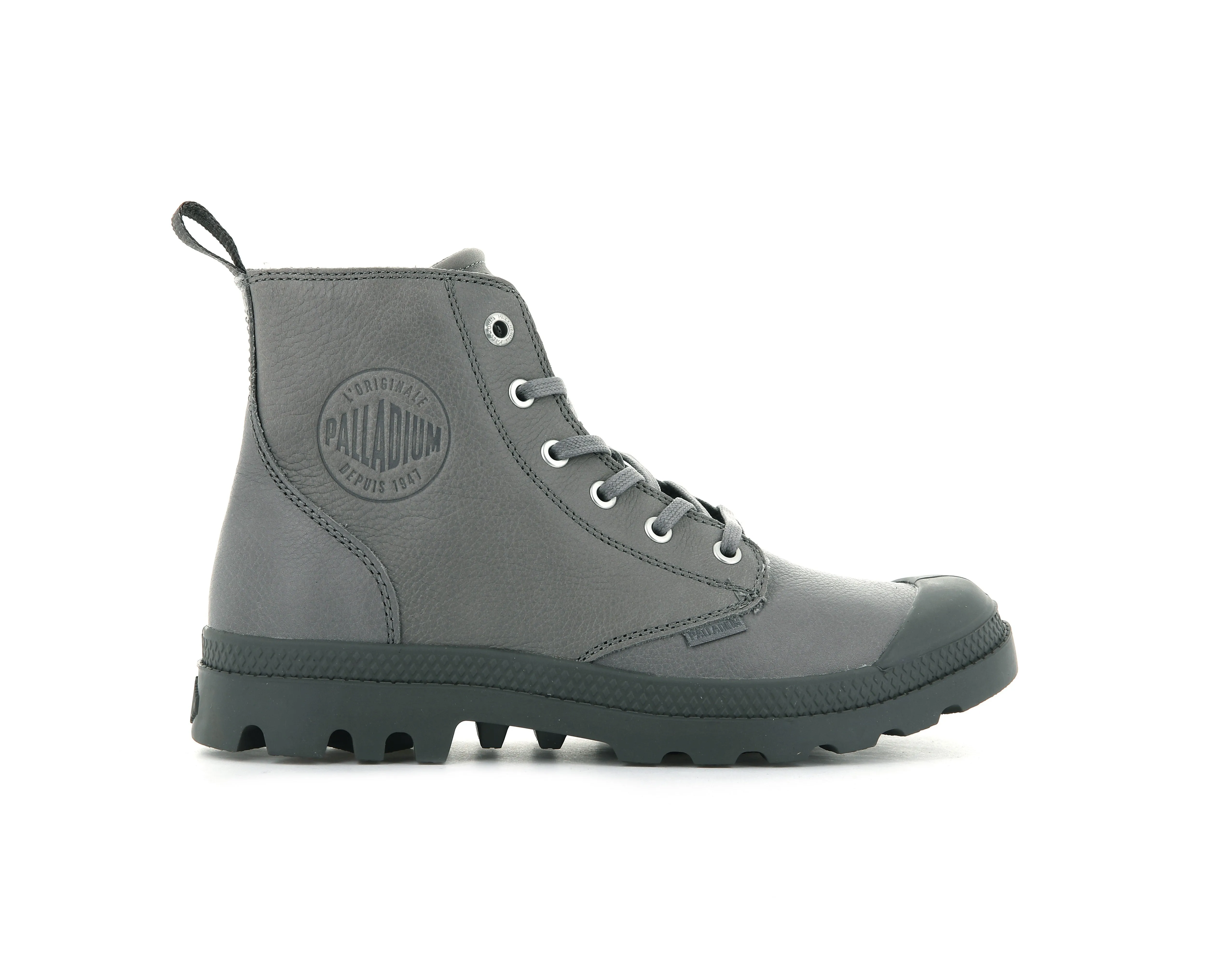 76888-071-M | PAMPA HI ZIP LTH ESS | GRAY FLANNEL