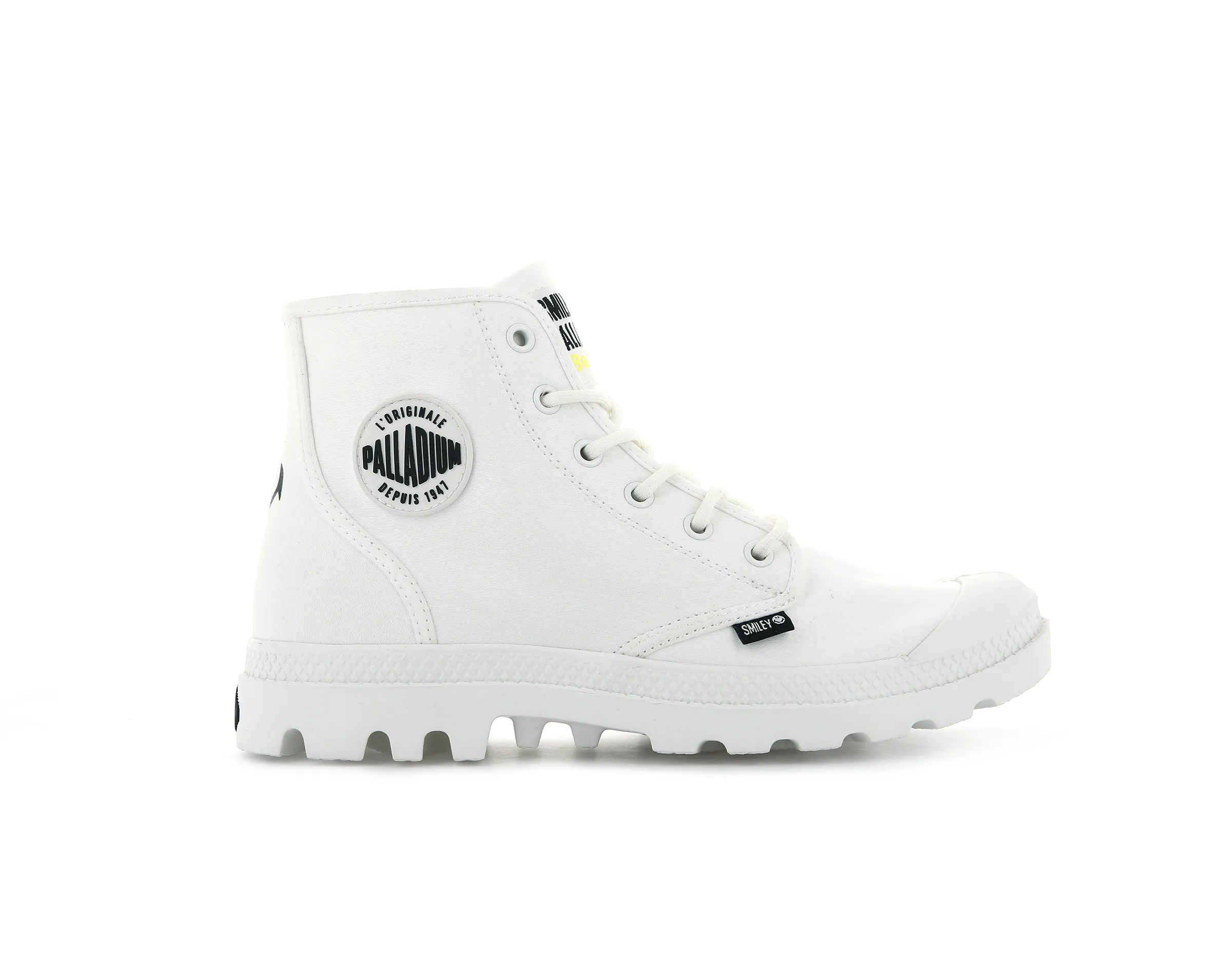 77079-116-M | SMILEY ® PAMPA HI BE KIND | STAR WHITE