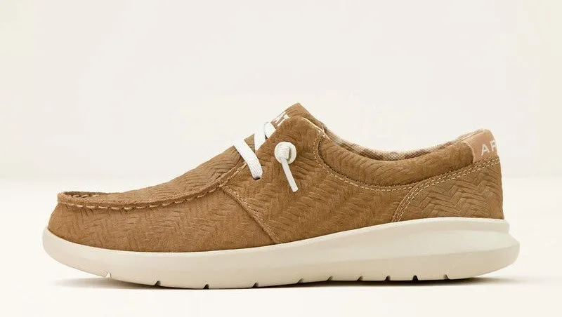ARIAT HILO WOMENS - TAN WOVEN EMBOSS
