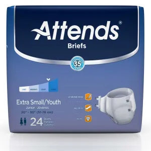 Attends Extra Absorbent X-Small Breathable Briefs (Pack of 96)