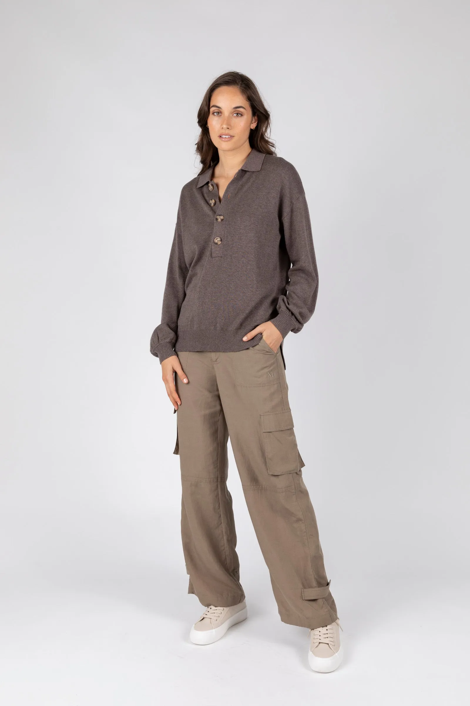 Aurora Cargo Pant - Fern