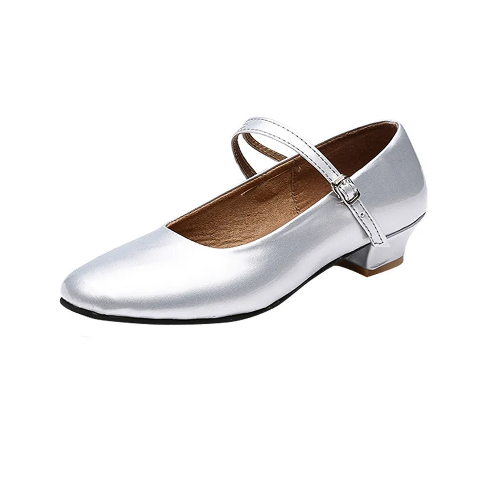 Ballroom Salsa tango latin dance shoes women Brands low heels dancing for kids girls womens children ladies shoe