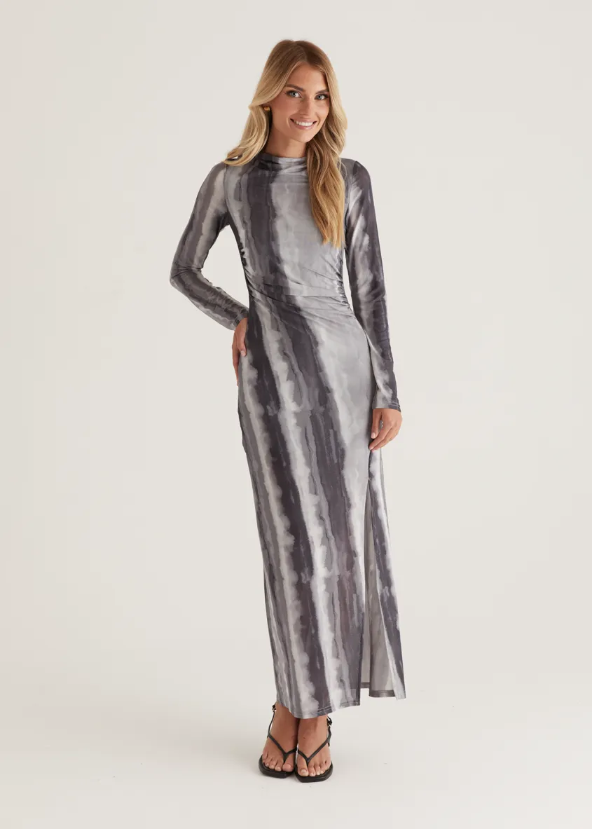 Bambina Maxi Dress - Horizon Black