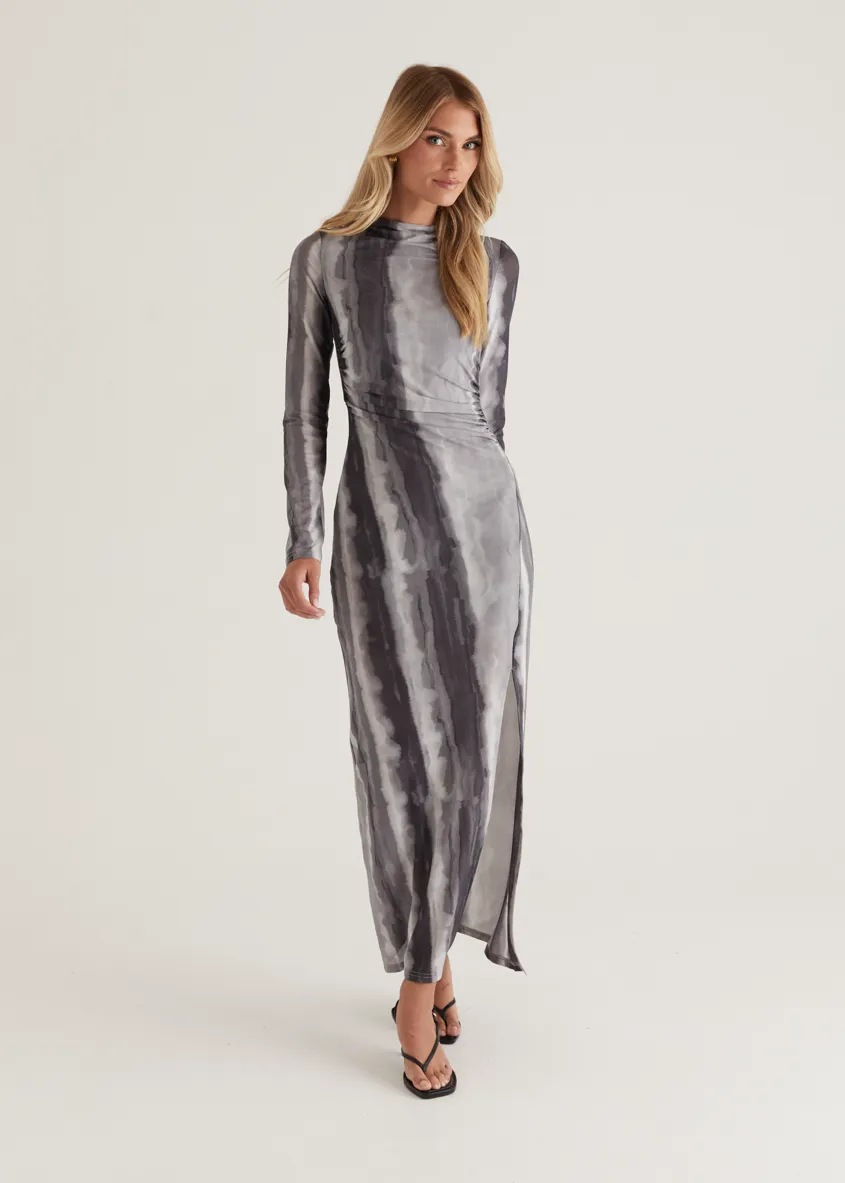 Bambina Maxi Dress - Horizon Black