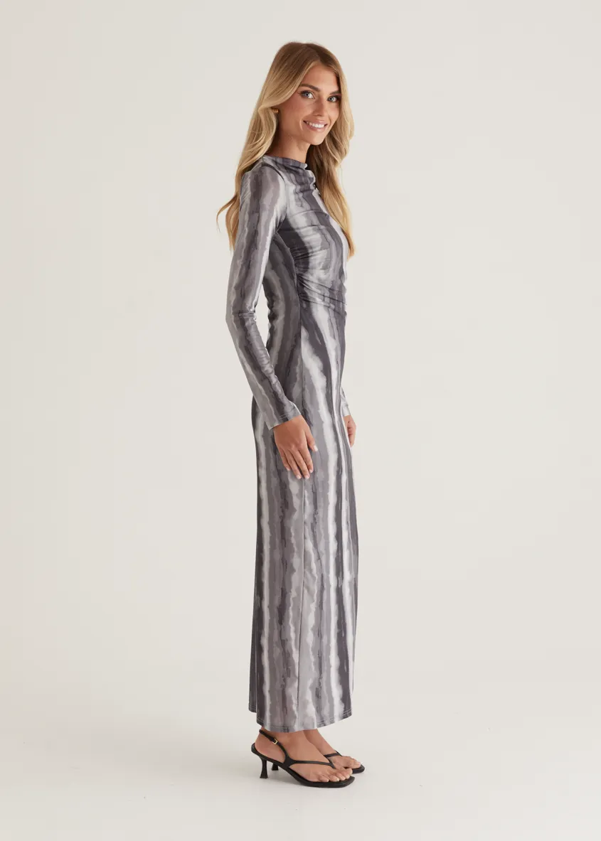 Bambina Maxi Dress - Horizon Black