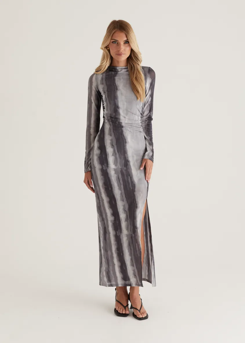 Bambina Maxi Dress - Horizon Black