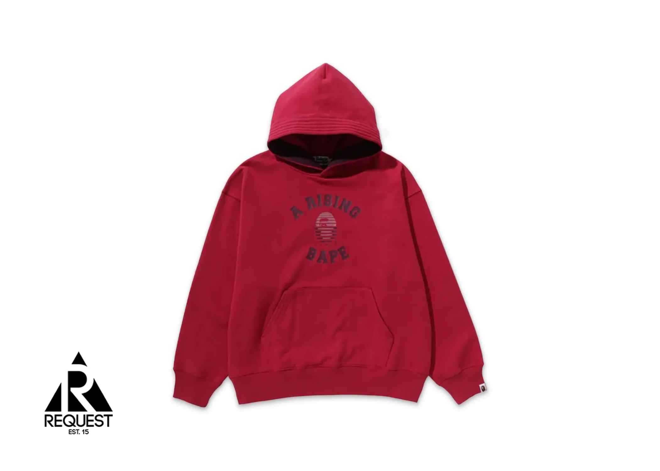 BAPE Relaxed Fit Rising Bape Hoodie "Purple"
