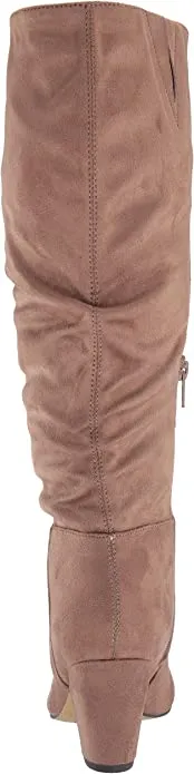 Bella Vita Women's KARENII Mid Calf Boot, Taupe SPSD, 11 XW US