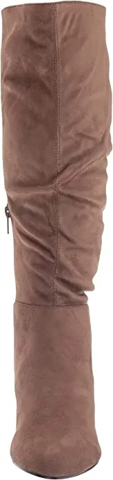 Bella Vita Women's KARENII Mid Calf Boot, Taupe SPSD, 11 XW US