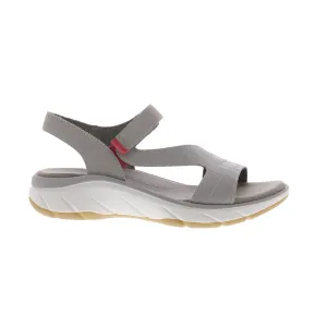 Bionica Cybele 3 BI0026028 Womens Gray Leather Slip On Sport Sandals Shoes