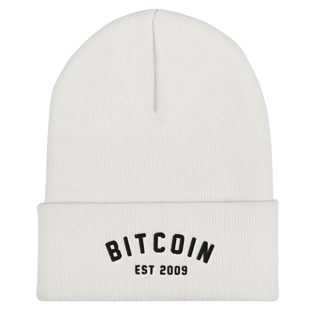 Bitcoin Cuffed Beanie