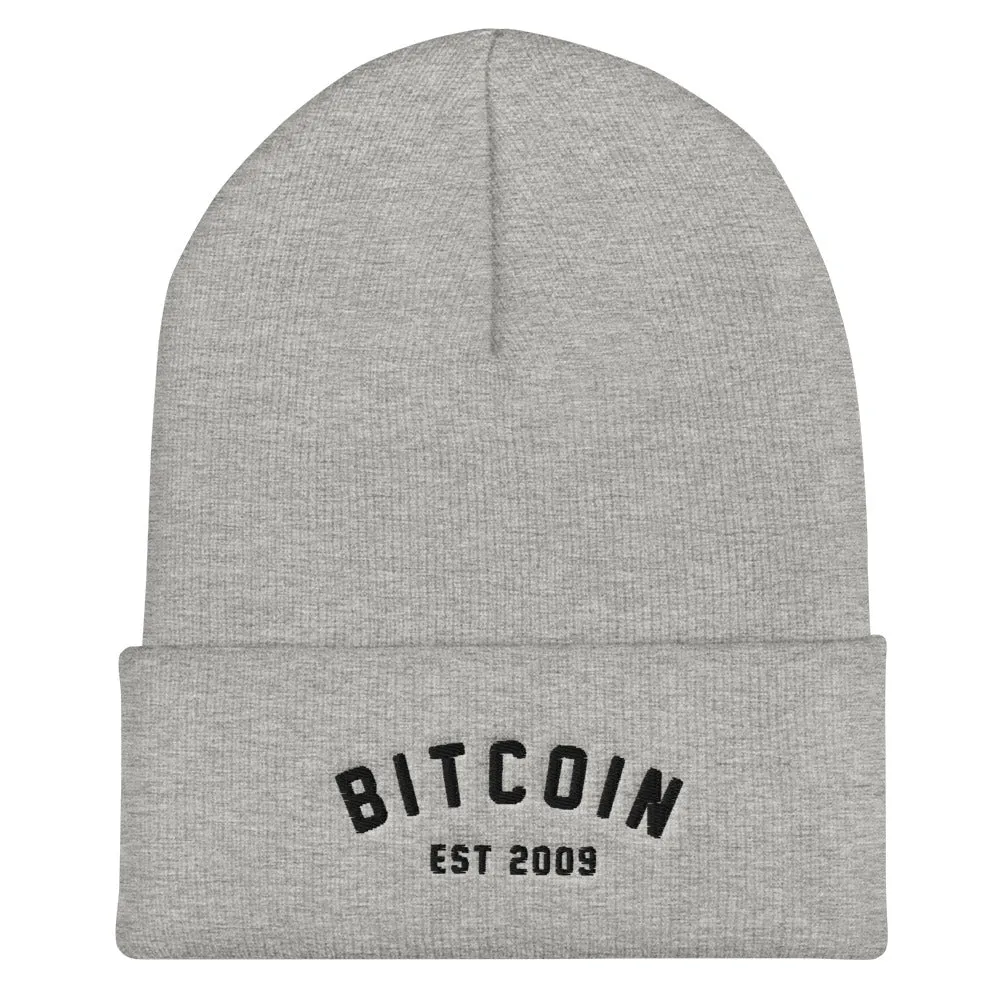 Bitcoin Cuffed Beanie