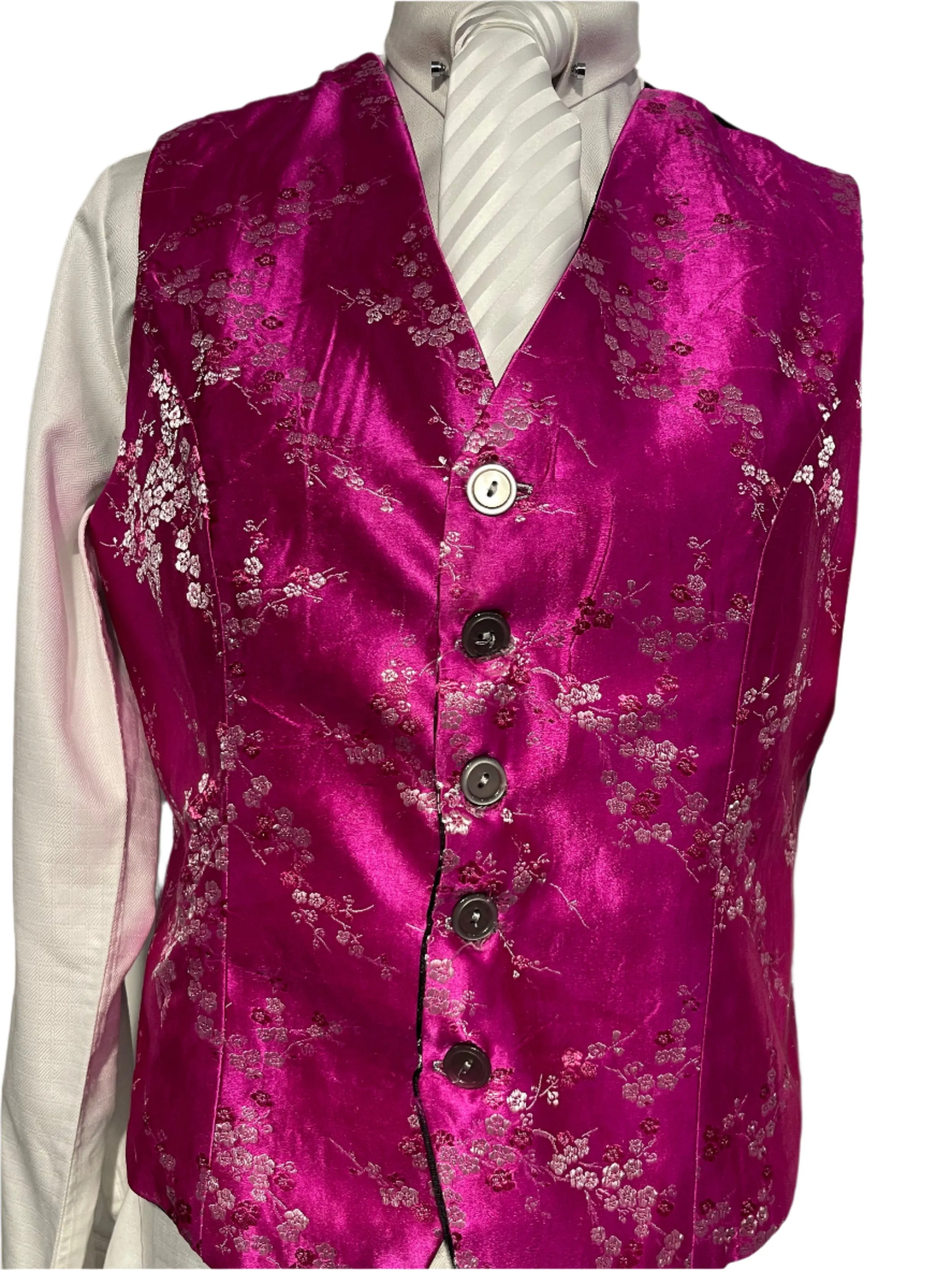 Black/Pink Reversable Vest