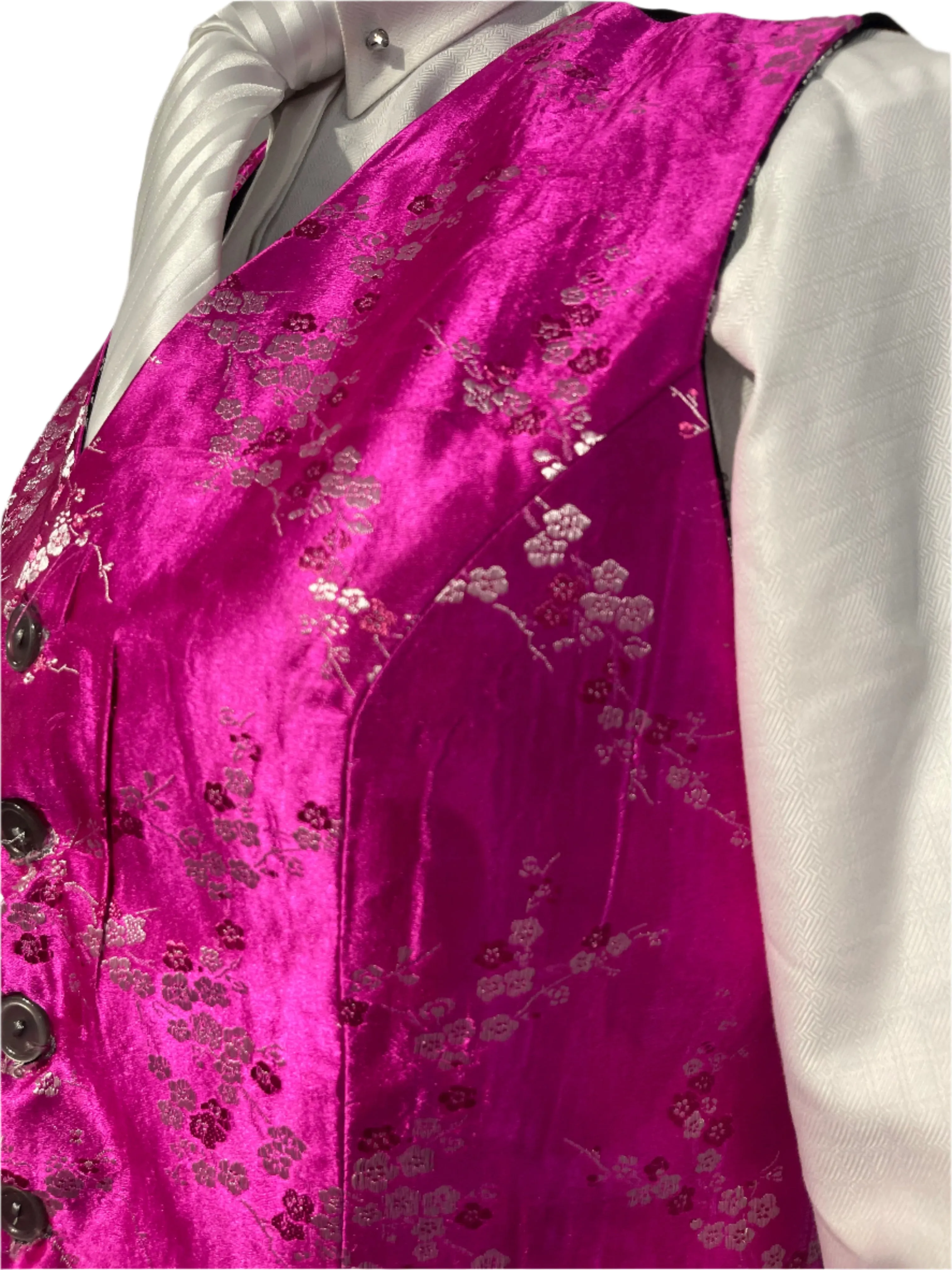 Black/Pink Reversable Vest