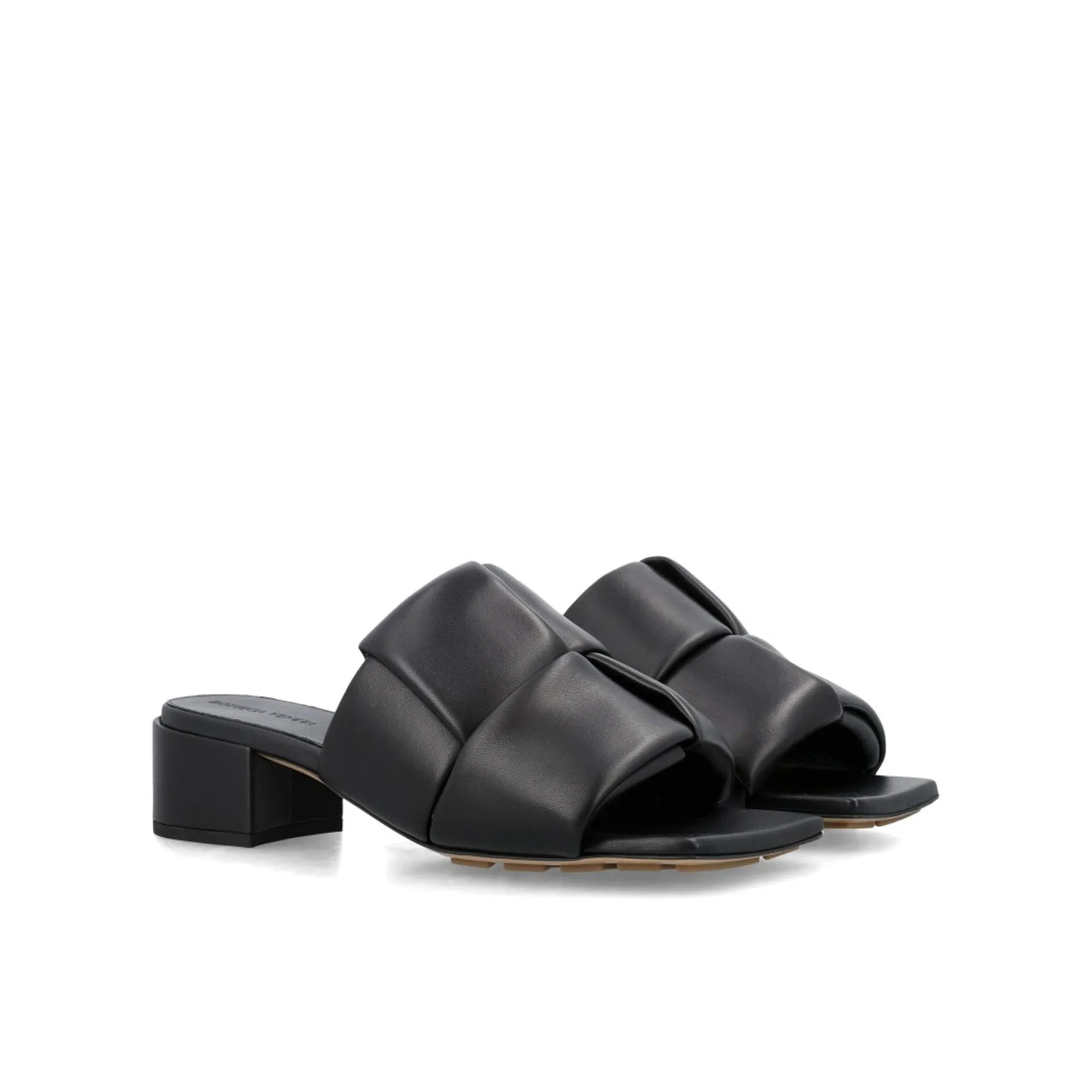 BOTTEGA VENETA Chic Square Toe Slip-On Flats with 5 cm Heel