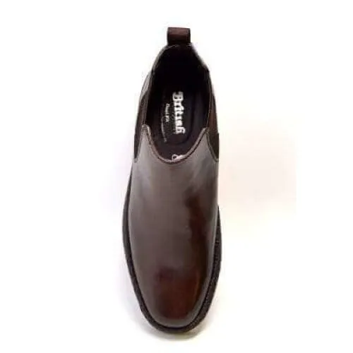 British Walkers Playboy Original Soho Men's Brown Leather Chelsea Boots