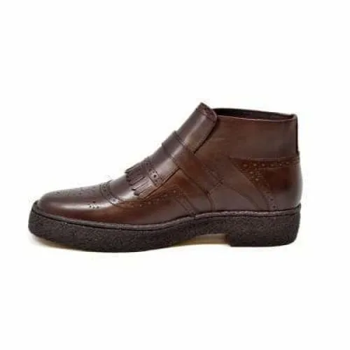 British Walkers Playboy Original Soho Men's Brown Leather Chelsea Boots
