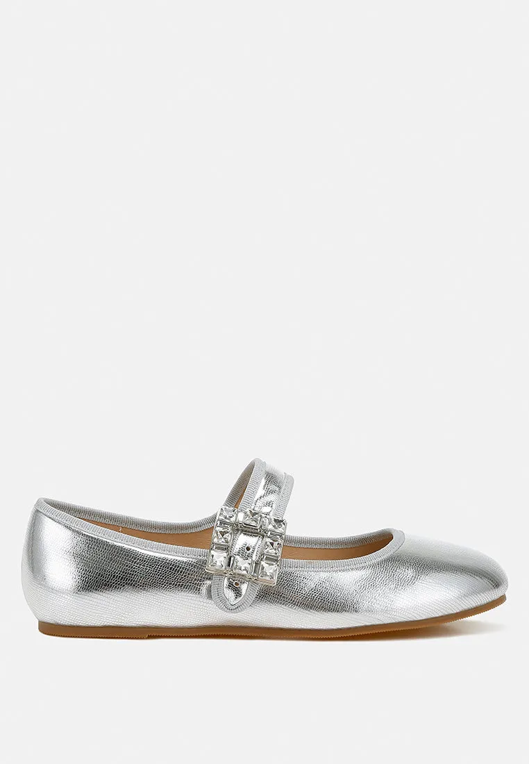 Brooch Mary Jane Sandals by RUW