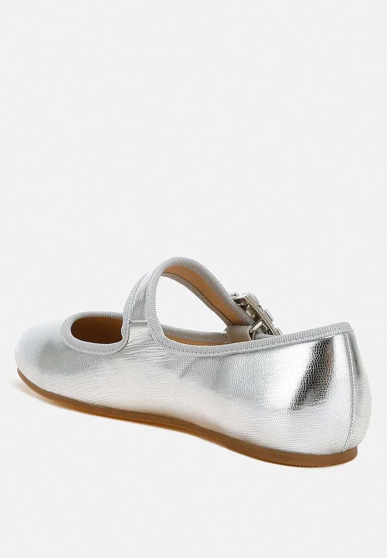 Brooch Mary Jane Sandals by RUW