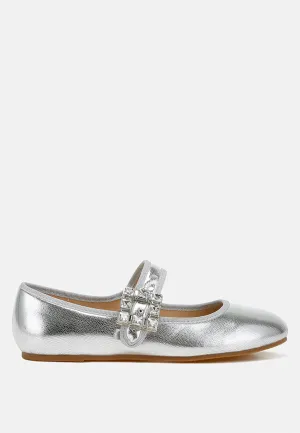 Brooch Mary Jane Sandals by RUW