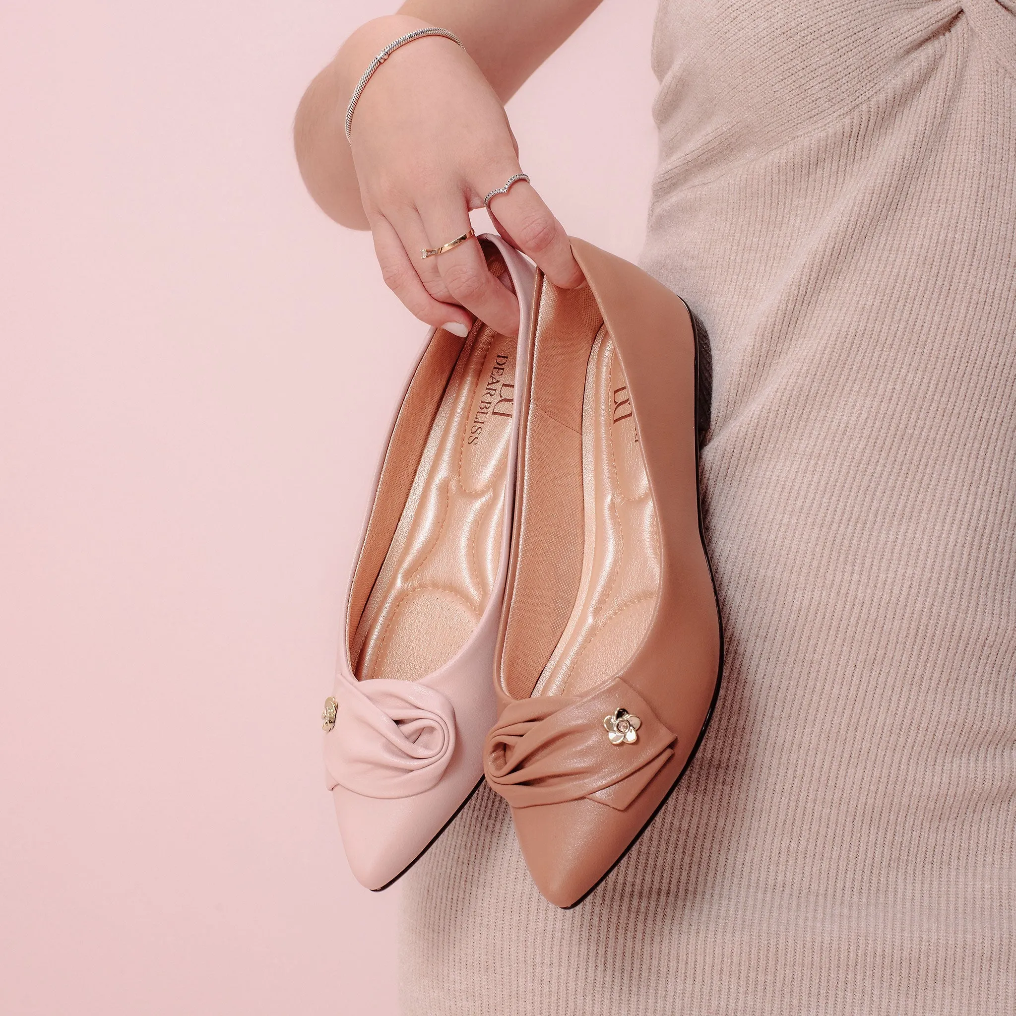 Carmen Candy Pointed Toe Flats