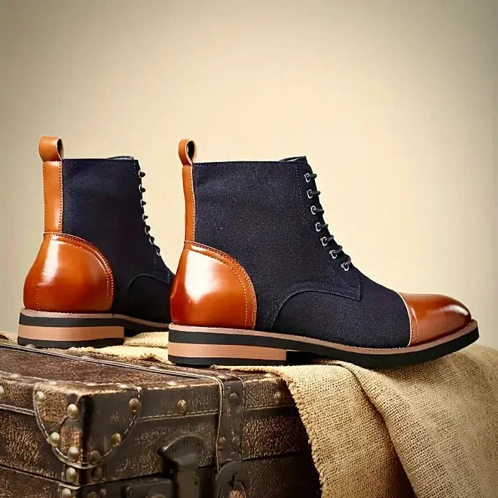 Cassius | Ashford Leather Oxford Boots
