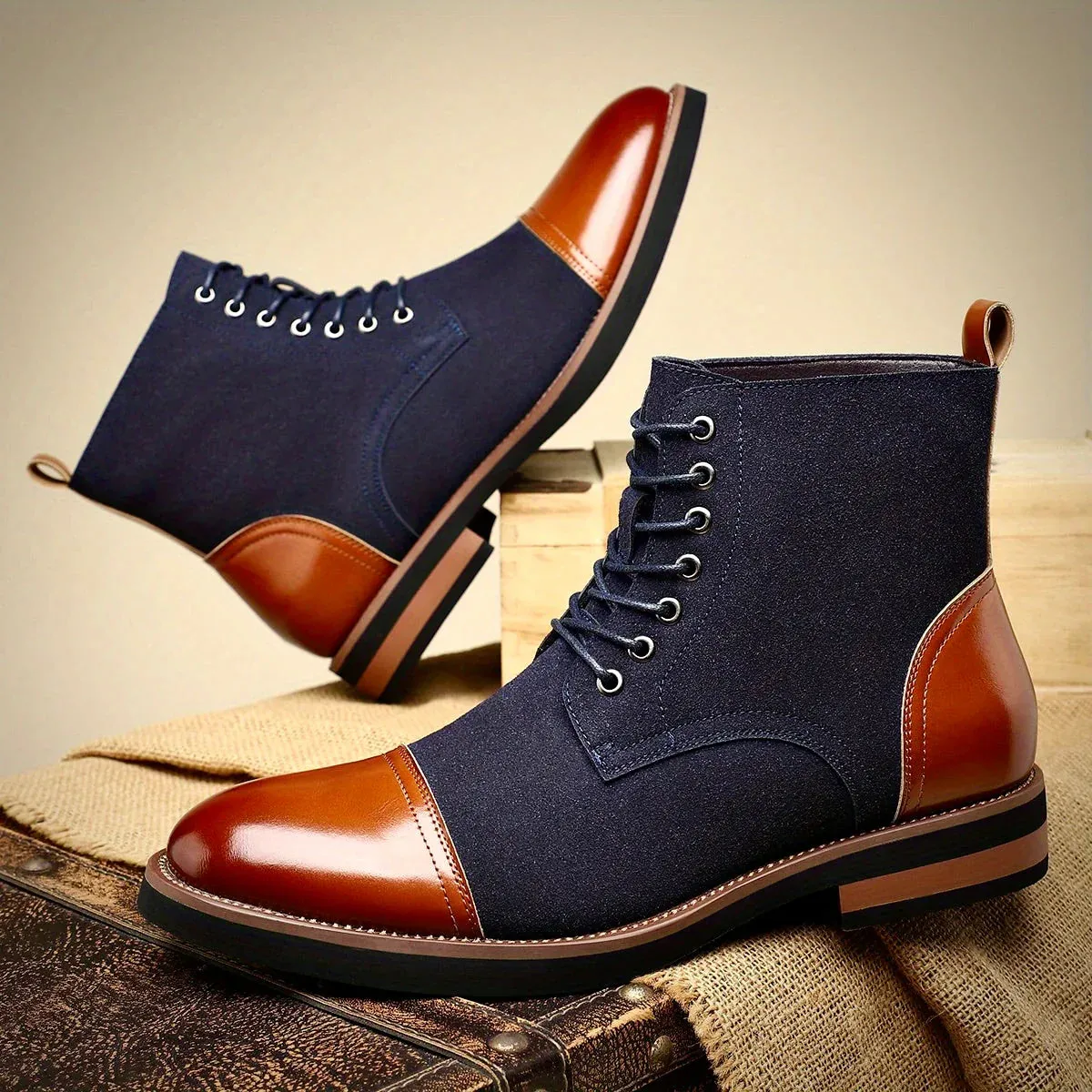 Cassius | Ashford Leather Oxford Boots