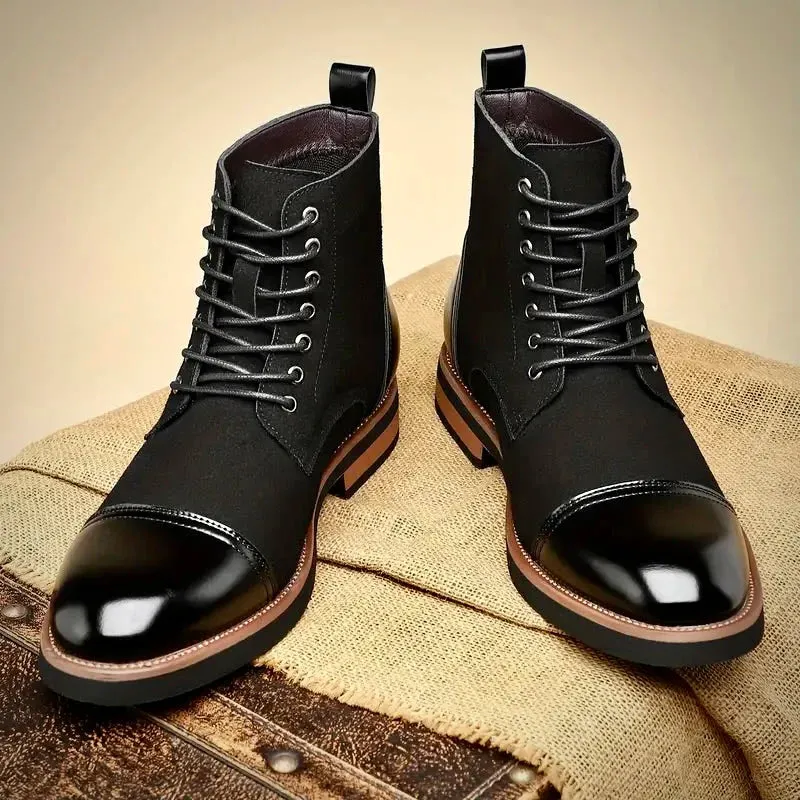 Cassius | Ashford Leather Oxford Boots