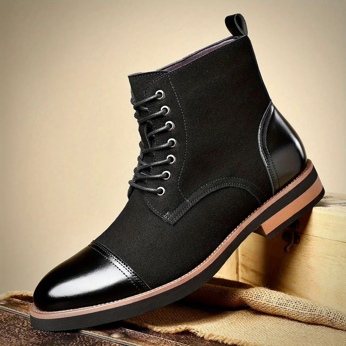 Cassius | Ashford Leather Oxford Boots