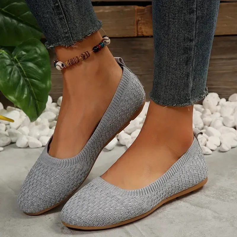 Casual Comfortabele Ademende Platte Schoenen