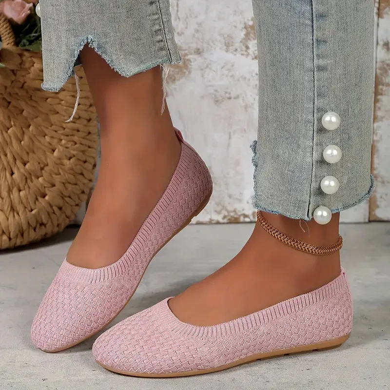 Casual Comfortabele Ademende Platte Schoenen