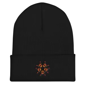 CAT STAR PENTAGRAM Cuffed Beanie