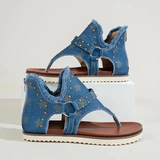 Chic Summer Canvas Flats