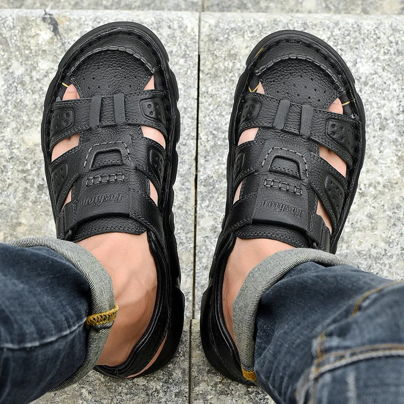 Chictango Cut Out CO2 Leather Sandals