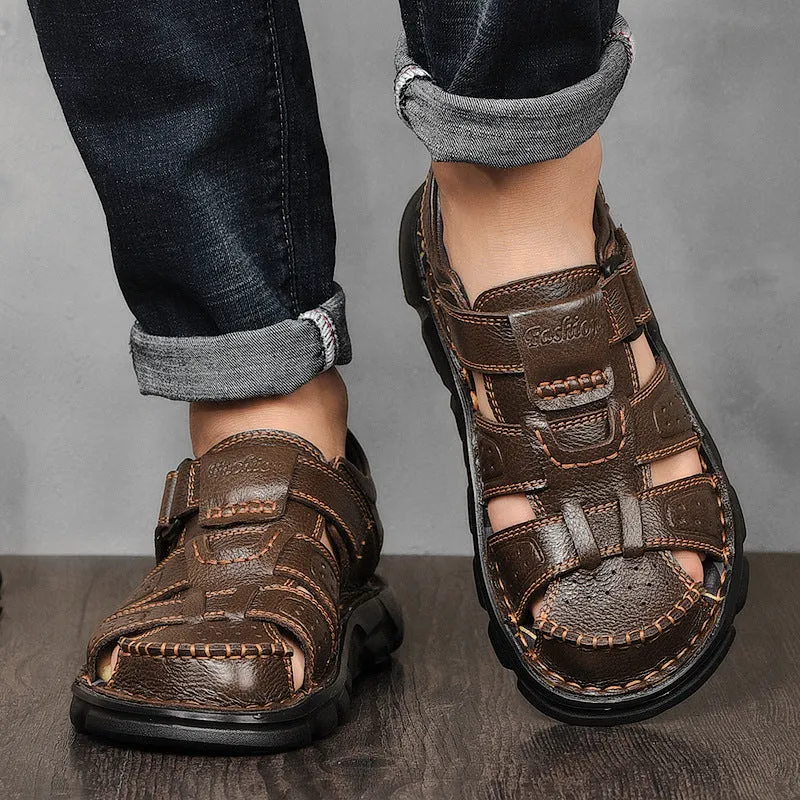 Chictango Cut Out CO2 Leather Sandals