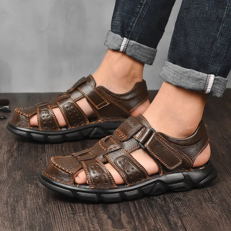 Chictango Cut Out CO2 Leather Sandals