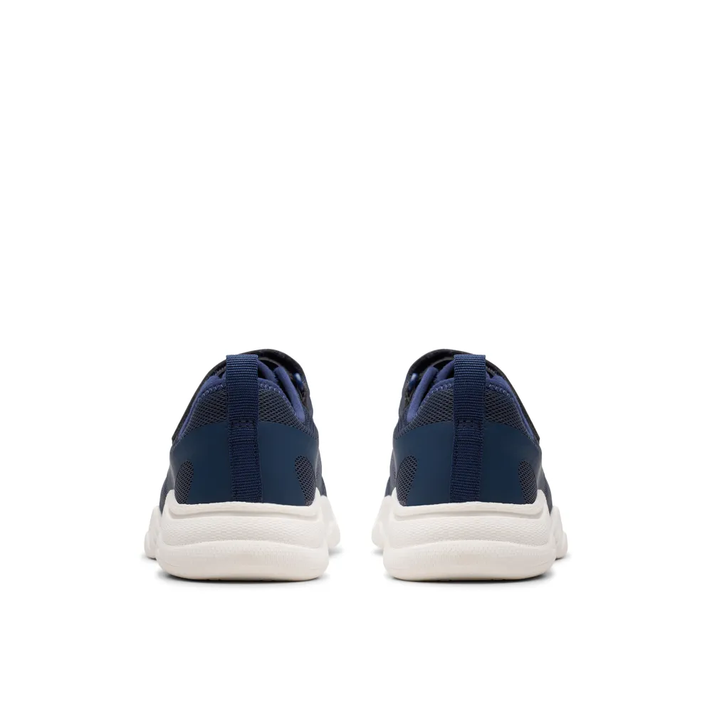 Clarks - Feather Ath K - Navy - Shoes