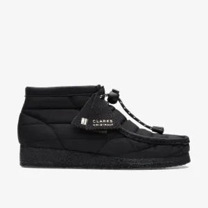 Clarks Women's Wallabee Boots Black Quil 26168587