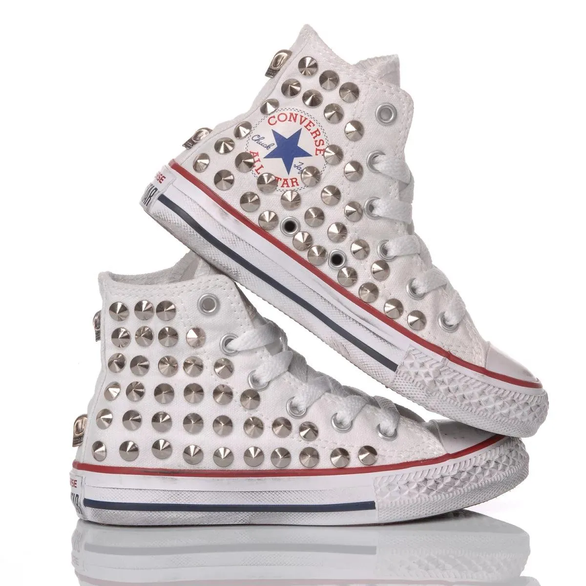 Converse Junior White Stud